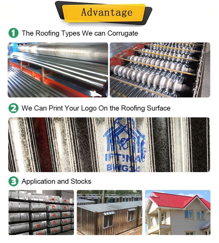 Building Material Galvalume Corrugated Metal Roof Sheet Building Material Galvalume Corrugated Metal Roof Sheet