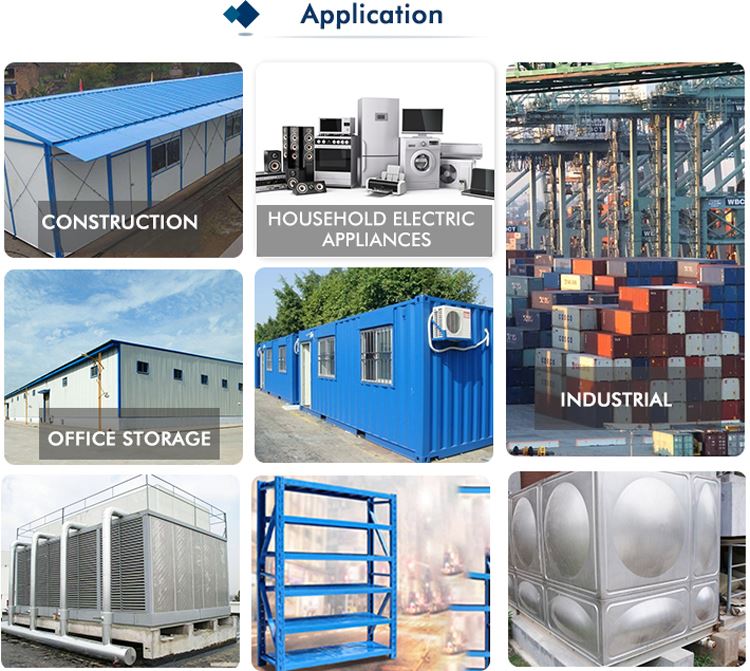 PPGL Colorful Coated Corrugated Roof Sheet application PPGL Colorful Coated Corrugated Roof Sheet application